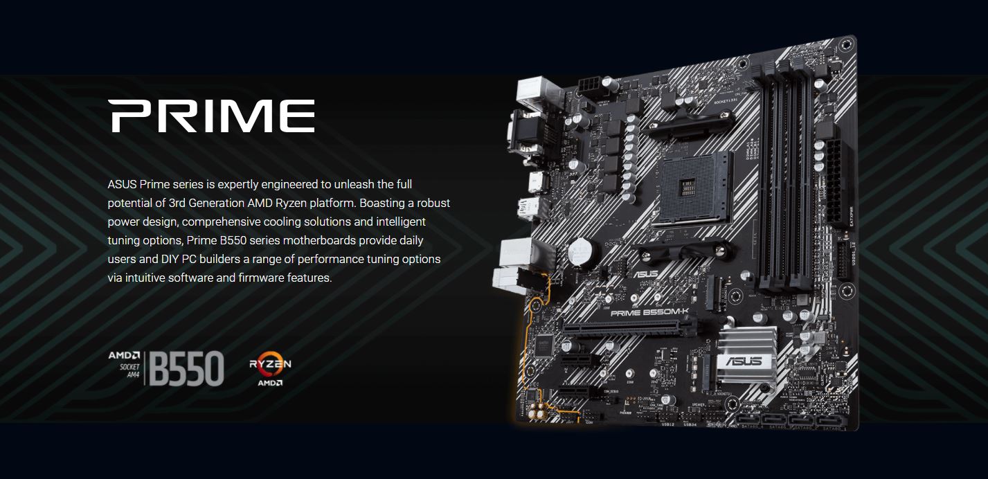 Mainboard ASUS PRIME B550M-K